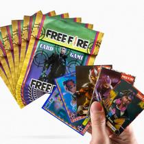 1600 Cards/Figurinhas Free Fire - 400 Pacotes atacado - Brinquedhopee