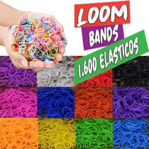 1600 Elástico Loom Band Pulseira Cores Sortidas