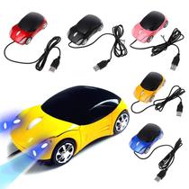 1600dpi Wired Mouse Computer Mouses Super Car Shaped Jogo Para