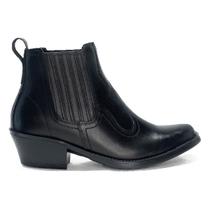1600KPV05-Bota Country Masculina Em Couro Nobre Legítimo