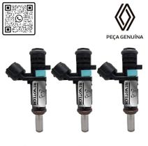 166003188r - kit com 3 bicos injetores de combustível - motor 1.0 12v b4d - 2016 em diante - sandero ii / logan ii