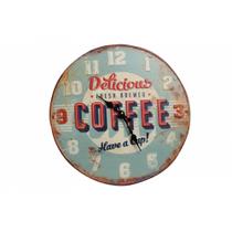 1692 relógio em metal coffe
