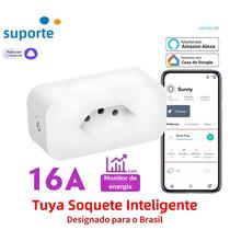 16a Padrão Brasil Wifi Tomada Inteligente Monitor De Energia Ewelink Tomada Inteligente Controle Voz