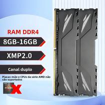 16GB 8GB DDR4 3200MHz Memória RAM Para Computador Desktop UDIMM Colete De Resfriamento Sem Suporte
