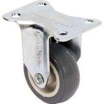 (16pçs) Rodizio Fixo Placa 1pol. R158 Bp Pvc Anti Risco 25kg Por Roda (16pçs) Rodizio Fixo Placa 1pol. R158 Bp Pvc Anti Risco 25kg Por Roda