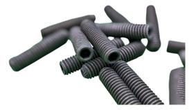 16x Parafuso Sextavado Interno Allen Sem Cabeça M6x25 45h 16x Parafuso Sextavado Interno Allen Sem Cabeça M6x25 45h