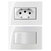 17 Tomadas 3 Pinos 10a + 2 Tomadas 3 Pinos 20a + 11 Interruptor Simples Embutir Móvel Branco 17 Tomadas 3 Pinos 10a + 2 Tomadas 3 Pinos 20a + 11 Interruptor Simples Embutir Móvel Branco
