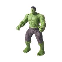 17cm Figuras De Ação Da Marvel Homem-aranha Hulk Homem De Ferro Crianças Brinquedos Brilho Boneca