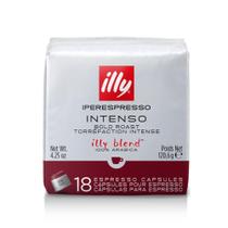 18 Cápsulas, Café Illy Blend, Intenso Illy Iperespresso