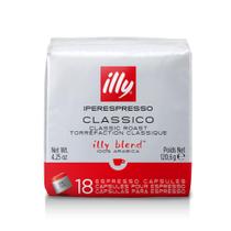18 Cápsulas Illy Iperespresso, Café Illy Blend, Clássico