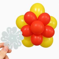 18 Clips Suporte para Balão/Bexiga Formato de Flor Decoração de Festas, Eventos e Aniversários 18 Clips Suporte para Balão/Bexiga Formato de Flor Decoração de Festas, Eventos e Aniversários