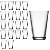 18 Copo Cairo 350ml Vidro Transparente Drinks Alta Qualidade 18 Copo Cairo 350ml Vidro Transparente Drinks Alta Qualidade