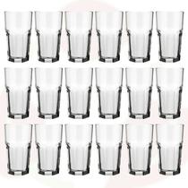 18 Copo de Vidro Bristol 200ML Nadir Café Água Eventos Drink