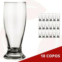 18 Copo de Vidro Tulipa Chopp 200ML Nadir Cerveja Drink