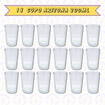 18 Copos de Vidro Arizona 200ML Transparentes e Resistentes