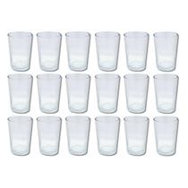 18 Copos de Vidro Transparente 200ML Arizona Luxo 18 Copos de Vidro Transparente 200ML Arizona Luxo