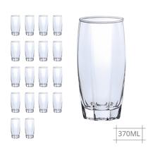 18 Copos Florida 370ml Transparentes Alta Qualidade Agua 18 Copos Florida 370ml Transparentes Alta Qualidade Agua