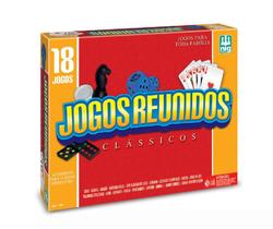 18 Jogos Reunidos - Dama Trilha Ludo Xadrez + 14 Jogos - Nig 18 Jogos Reunidos - Dama Trilha Ludo Xadrez + 14 Jogos - Nig
