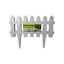 18 Metros De Cerquinhas Jardim De Plástico Horta 45 Unidades