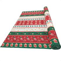 18 Metros Tecido Estampado Natal Toalha de Mesa Enfeite 18 Metros Tecido Estampado Natal Toalha de Mesa Enfeite