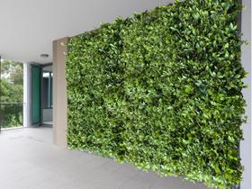 18 Painéis de Folhas Artificiais Realistas Placa de Folhagem Mista 3D Verde para Decoração de Parede