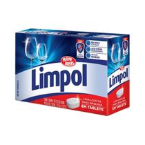 18 Tablete Detergente Maquina Lava Louca Limpol Bombril