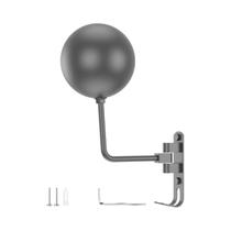 180 graus Suporte De Parede Rotativo Para Capacete De Moto Com Ganchos, Expositor Para Capacete De