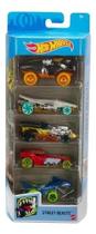 1806 Hot Wheels Kit Com 5 Carros 1:64 Sortimento 1806 Gtn49