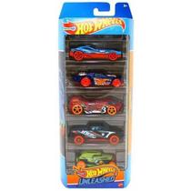 1806 Hot Wheels Pacote com 5 Carros Escala 1:64 Sortimento