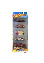 1806 hot wheels pacote com 5 carros lets race jbj79 - mattel (43237)
