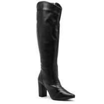 1818FP-Bota Feminina Cano Alto Floter forrada Lançamento Cor:pretoTamanho:34genero:feminino