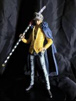 18cm One Piece Trafalgar Law Anime Figura Wano Country Pvc Modelo Boneca Colecionável Para Crianças