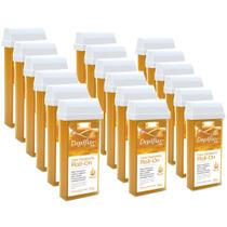 18UN Cera Refil Roll On Depilação Depilflax Natural 100G 18UN Cera Refil Roll On Depilação Depilflax Natural 100G