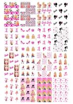 192 Películas De Unhas- Barbie- 1 Cartelão