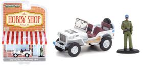 1942 Willys MB Jeep with Security Officer Nações Unidas - The Hobby Shop - Série 11 - 1/64 - Greenlight