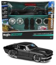 1967 Ford Mustang GT - Kit em Metal p/ Montar - Assembly Line - 1/24 - Maisto