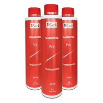 1ka Kit 3 Shampoo Pré Tratamento Anti Residuos 1000ml