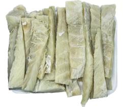 1kg Bacalhau Porto Gadus Morhua Lascas Sem Pele Sem Espinha