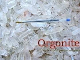 1kg de Cristais de Quartzo Pequenos para Montagem de Orgonite