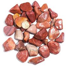 1kg de Quartzo Vermelho Rolado - Pedra M 20 a 35mm Tipo B