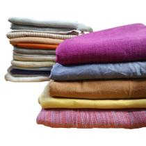1Kg Kit de Retalhos de Tecido Linho Misto Cores Variadas 1Kg Kit de Retalhos de Tecido Linho Misto Cores Variadas
