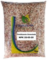 1kg NPK 20-05-20 Adubo Fertilizante Rosa do Deserto Coqueiro Gramados - Multi Jardim