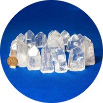 1kg Pontas Quartzo Cristal Vibrado Natural para Chaveiro 1kg Pontas Quartzo Cristal Vibrado Natural para Chaveiro