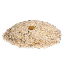 1kg Rutilo Rolado no Quartzo Natural Areia 1 a 5mm Tipo B
