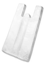 1Kg Sacola Plástica 30x40 Alça Camiseta