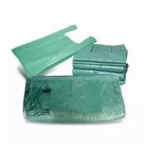 1KG Sacolas Plásticas Recicladas Reforçadas Tamanho 80x100