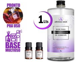 1L Base + Essencia Faça Você Mesma Seu Aromatizador