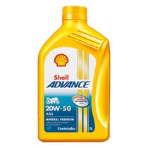 1L Óleo Lubrificante Shell Advance 4T AX5 20W-50 Mineral