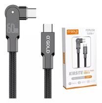 1m A'Gold Original Pro Conector 180 com LED Revestimento Trançado 1m A'Gold Original Pro Conector 180 com LED Revestimento Trançado