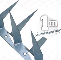 1m Lança Dupla para muro espeto cortante 2mm - 1 metro